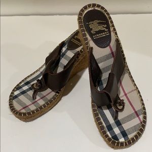 3” Burberry sandals